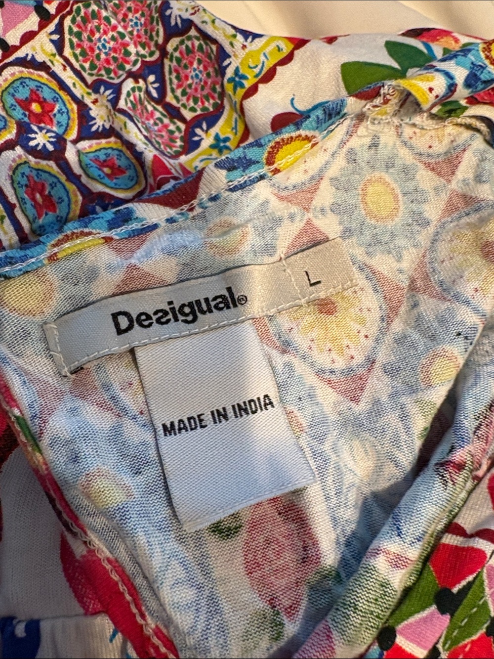 Floral V-Neck Summer Dress - Pink Multi - Picture 8 of 9
